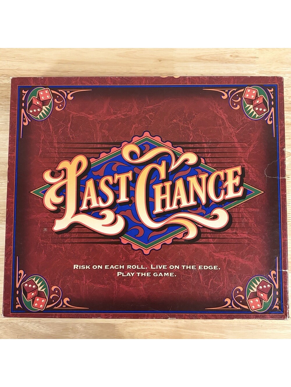 Last Chance Board Game Milton Bradley 1995 VINTAGE Made In USA 100% Complete